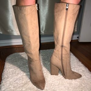 Knee High Tan Boots